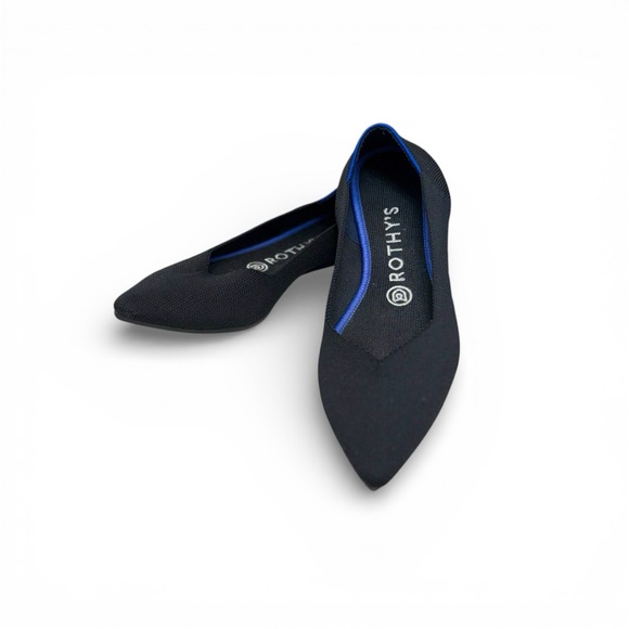 Rothy\'s The Point: Perfect Black Ballet Flats